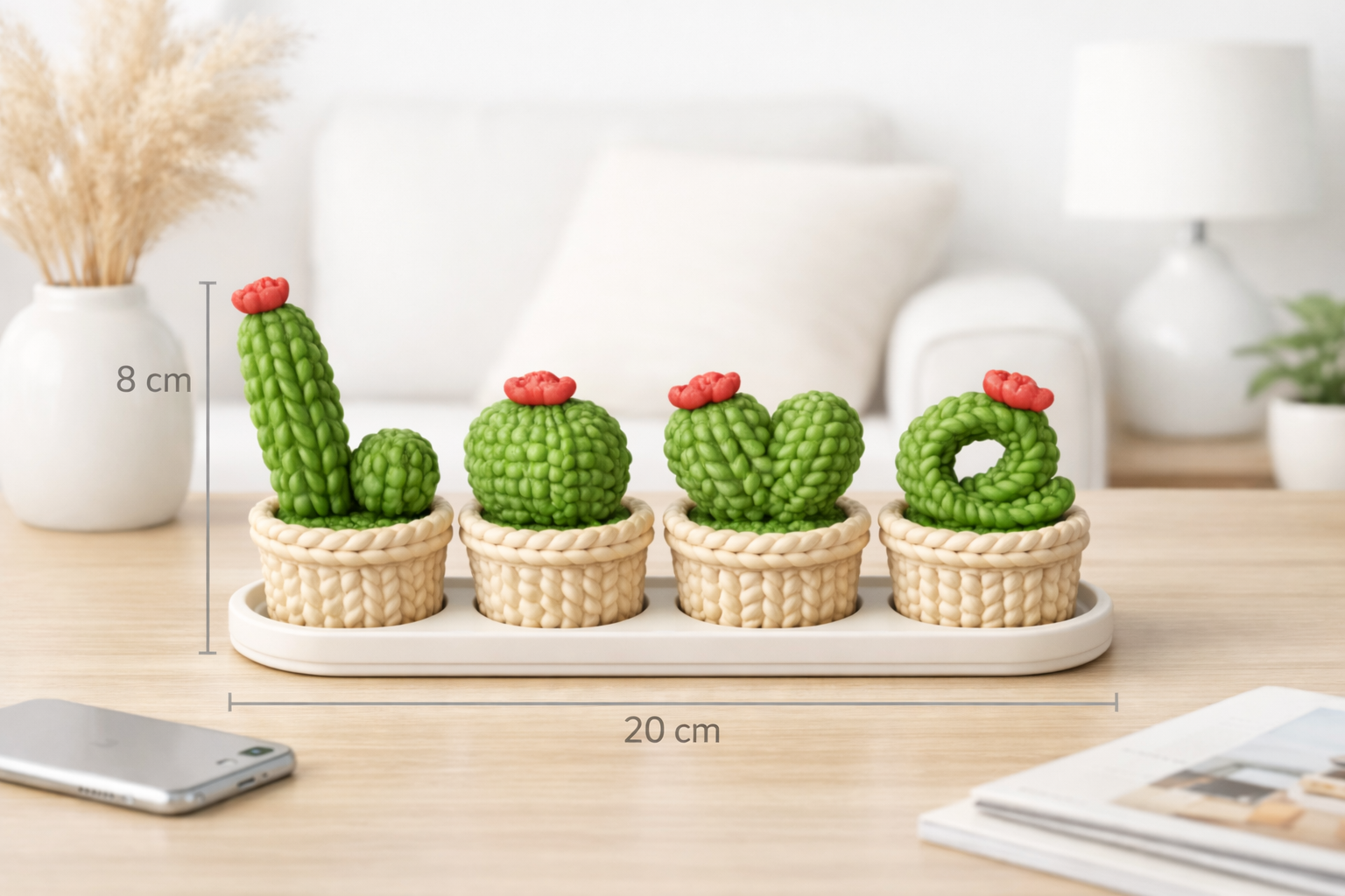 Cactos LOVE Kit c/ 4